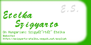 etelka szigyarto business card